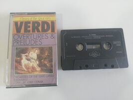 Verdi Overtures &amp; Preludes - Cassette Tape Holland Edition - $12.70