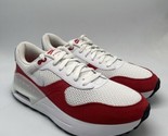 Nike Air Max System White/Red Athletic Shoes DM9537-104 Men&#39;s Size 11.5 - $69.95