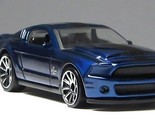 HTF KEYCHAIN BLUE FORD SHELBY MUSTANG GT500 SS SUPER SNAKE CUSTOM GREAT ... - $48.98