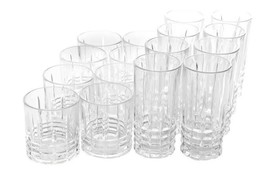 Gibson Home Jewelite 16 Piece Tumbler and Double Old Fashioned Glass Set - $53.10