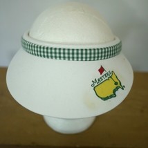 Genuine PGA MASTERS White Green Pro Golf Visor Vizor USA - $16.83
