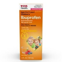 CVS Health Children&#39;s Ibuprofen Berry Flavor Gluten &amp; Alcohol Free 2PKx ... - €10,62 EUR