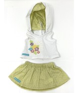 American Girl Retired Truly Me Summer Sleeveless Hoodie and Skirt - $14.24