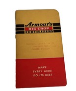1948 Armour&#39;s Fertilizer Advertising Pocket Notebook Farm Guide More Far... - $16.28 CAD