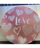 MOUSE PAD  Hearts Love Pink Red Girlfriend Birthday Gift - €5,08 EUR