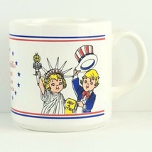 Campbell's Soup Kids 1976 Bicentennial Mug Vintage Collectible Salute America