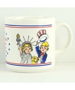Campbell&#39;s Soup Kids 1976 Bicentennial Mug Vintage Collectible Salute Am... - €10,49 EUR