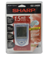 SHARP OZ-290H Wizard Organizer 8 MB Memory New Factory Sealed In Box - $357.06 MXN