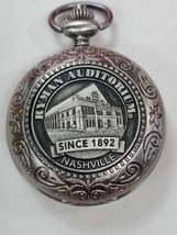 Vtg Cartouche Pocket Watch 1892 Ryman Auditorium Tennessee - £35.88 GBP