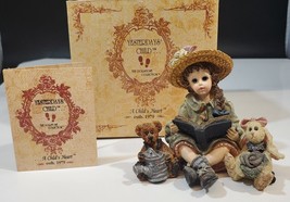 Yesterdays Child Dollstone Collection Boyds Doll Figurine 1997 Garden Friends - $24.74