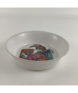 Bed Time Bunny Rabbit Tuck Child Bowl Melamine Morning Cereal SiLite Vin... - £16.25 GBP