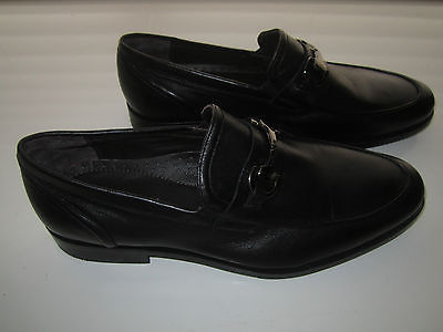 Bruno Magli Venditto Calfskin Men’s Bit Loafer Black 10M (Right)9.5M (Left) $295 - $86.00