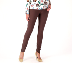Women with Control Renee&#39;s Reversible Skinny Pants- Espresso / Merlot, 1X - £24.88 GBP