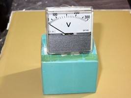 Vintage Voltmeter Meter 0-300V NOS - New - $26.76