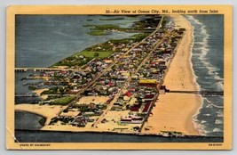 Air View Ocean City MD Looking North From Inlet Maryland Postcard E39 - $6.95