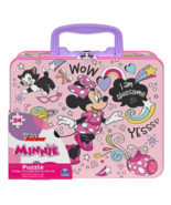 2021 Disney Junior Minnie Puzzle Metal Lunch Box - SEALED BRAND NEW NOS - £12.56 GBP