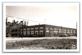 RPPC High School Cle Elum Washington WA Ellis Photo 7007 UNP Postcard R7 - £10.84 GBP