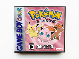 Pokemon Pink Game / Case - Gameboy Color (GBC) English (USA Seller) - £11.98 GBP+