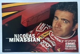 Nicolas Minassian Signed Autographed Color 5x9 Auto Racing Photo - $15.00