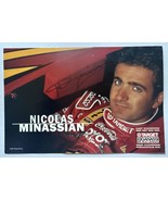 Nicolas Minassian Signed Autographed Color 5x9 Auto Racing Photo - $276.11 MXN