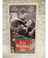 Sealed VHS It&#39;s A Wonderful Life VHS VCR Video Tape Movie New / Sealed - £9.40 GBP