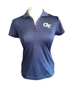 Adidas ClimaLite Golf Georgia Tech GT Navy Blue Short Sleeve Polo Shirt ... - £21.10 GBP