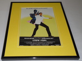 A View to A Kill James Bond UK Framed 11x14 Repro Poster Display Roger M... - $34.64