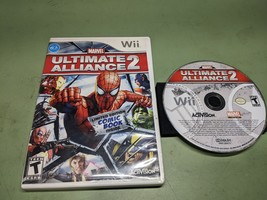 Marvel Ultimate Alliance 2 Nintendo Wii Disk and Case - $5.49