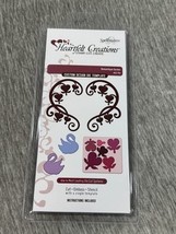 Heartfelt Creations Romantique Garden HCD 755 Die Template Set Spellbinders - $456.61 MXN