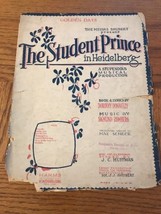 Serenade From The Student Prince In Heidelberg 1920s Sheet Music - £15.41 GBP