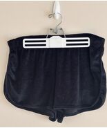 Juicy Couture Womens Sz XL Velour Velvet Sleepwear Shorts Black -Y2K - €9,29 EUR