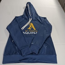 Fanthread St. Thomas Aquinas Men's Blue Hoodie Drawstring Pullover Sweatshirt M image 12