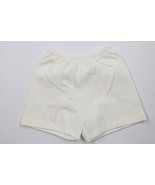 Vtg 60s 70s Youth Size 10/12 Blank Sheer Knit Running Soccer Shorts Whit... - $41.56 CAD