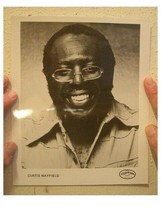 Curtis Mayfield Press Kit and Mint Photo 8x10 Short Eyes Pappy Miguel Pinero - £20.81 GBP