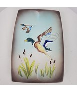 Vintage Mallard Duck Ceramic Dish Wall Plate 9x6 Inch Japan - $16.00