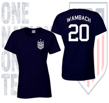 Abby Wambach Legend United States Soccer Team Women&#39;s T-Shirt  - $29.99+