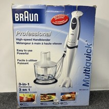 Braun Professional Multiquick 3-1 Hand Blender MR 5550 CA 400 Watt - $69.30