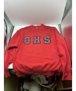 Vintage Don Alleson Men&#39;s Size Large L OHS Embroidered Sweatshirt 80s 90... - $753.77 MXN
