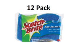 Scotch-Brite Non-Scratch Scrub Sponge 12 Pack - £15.75 GBP