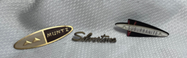 Suburbanite Muntz Silvertone Vehicle Car Auto Dealer Emblem Badges Metal... - £23.85 GBP