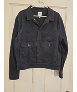 LuLaRoe Black Cotton Jean Style Moto Jacket 2XL Excellent - $24.70