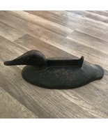 Antique Solid Cast Iron Loon Duck Boot Scraper Primitive Victorian Huble... - $276.74 CAD