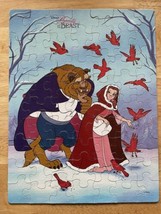 Beauty and the Beast 63 pc Puzzle Disney Golden Vtg. 4075A-1. Complete. Belle - £13.65 GBP