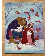 Beauty and the Beast 63 pc Puzzle Disney Golden Vtg. 4075A-1. Complete. ... - £13.61 GBP