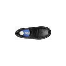 Men's Nunn Bush Cam Moc Toe Slip On Walking Shoes Black Tumbled 84696-007 image 5