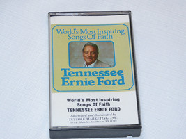 Worlds Most Inspiring Songs of Faith Tennessee Ernie Ford C-58AS Cassette Tape - £8.17 GBP
