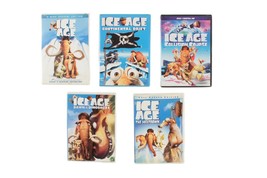 5 Ice Age Movies Meltdown Continental Drift Collision Course Dinosaurs Excellent - £13.98 GBP