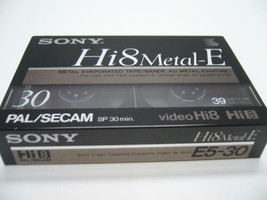 SONY HME Hi8 Pal 30 Camcorder Video Cassette - £25.94 GBP