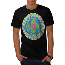 Wellcoda Mandala Colorful Mens T-shirt, Flower Graphic Design Printed Tee - £15.05 GBP+