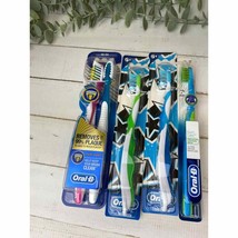Bundle Of 4 Oral-B Toothbrushes-Assorted Nib Free Shipping - £10.96 GBP